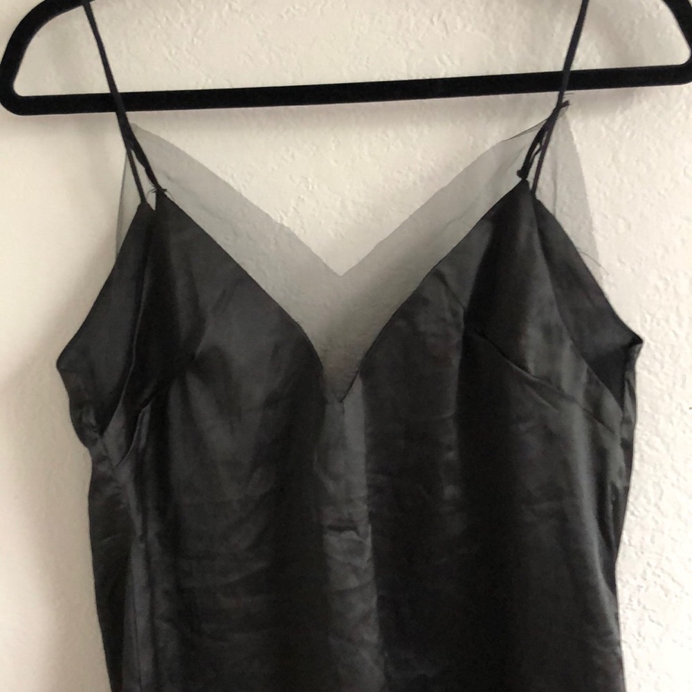 Silky v-neck camisole